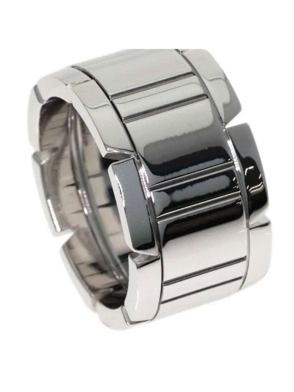 Cartier Tank Francaise LM 51 Ring 18k White Gold